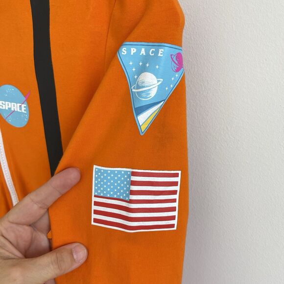 Chemistry Long Sleeves Astronaut Space Explorer Halloween Bodysuit Top Sz Large - Picture 5 of 13